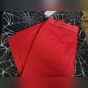 Nwts White Stag Bright Red Capris